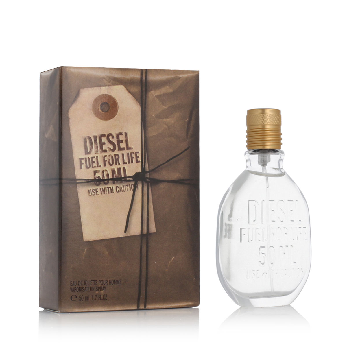Diesel Fuel For Life Homme Eau de Toilette 50ml Smarža Vīriešiem thumbnail 1