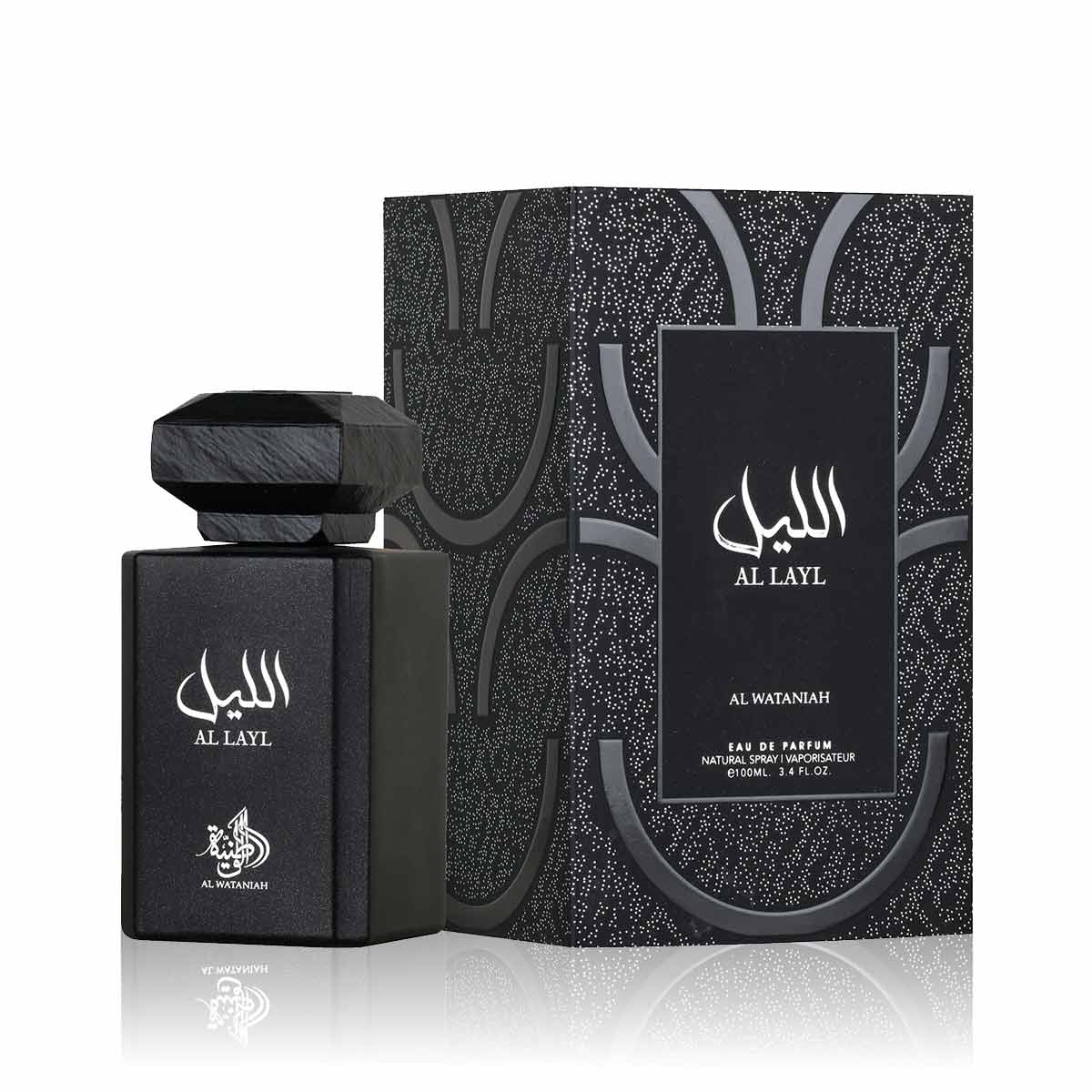 Al Wataniah Al Layl Eau De Parfum 100ml Smarža Unisex thumbnail 1