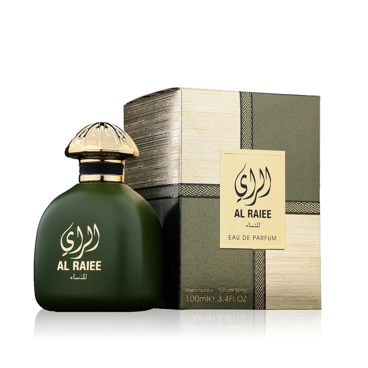 Fragrance World Al Raiee Green Eau De Parfum 100ml Arabiški kvepalai Moterims thumbnail 1