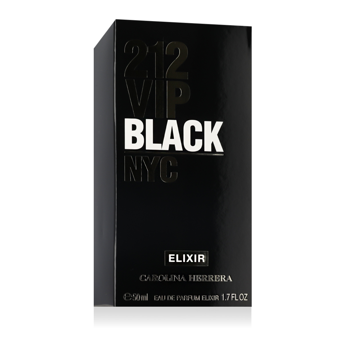 Carolina Herrera 212 VIP Men Black Elixir Eau De Parfum 50ml Smarža Vīriešiem thumbnail 1