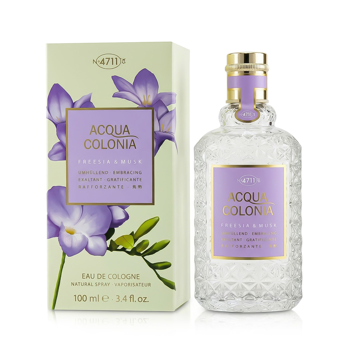 4711 Acqua Colonia Freesia & Musk Eau de Cologne 100ml Kvepalai Unisex thumbnail 1