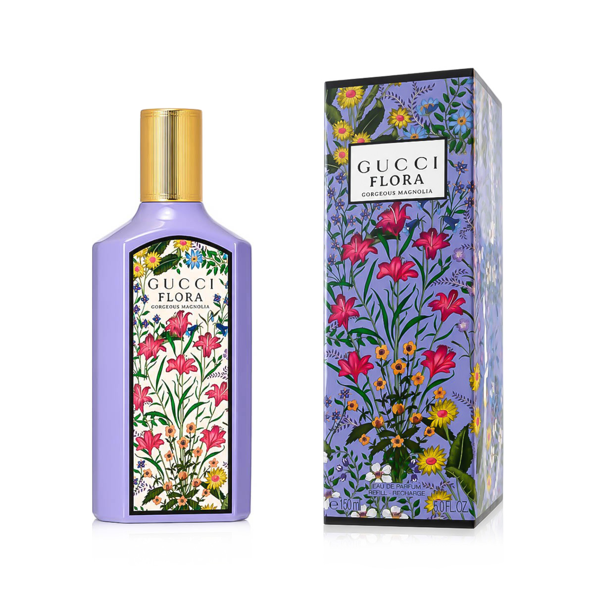 Gucci Flora Gorgeous Magnolia Eau De Parfum Refill 150 ml (woman)