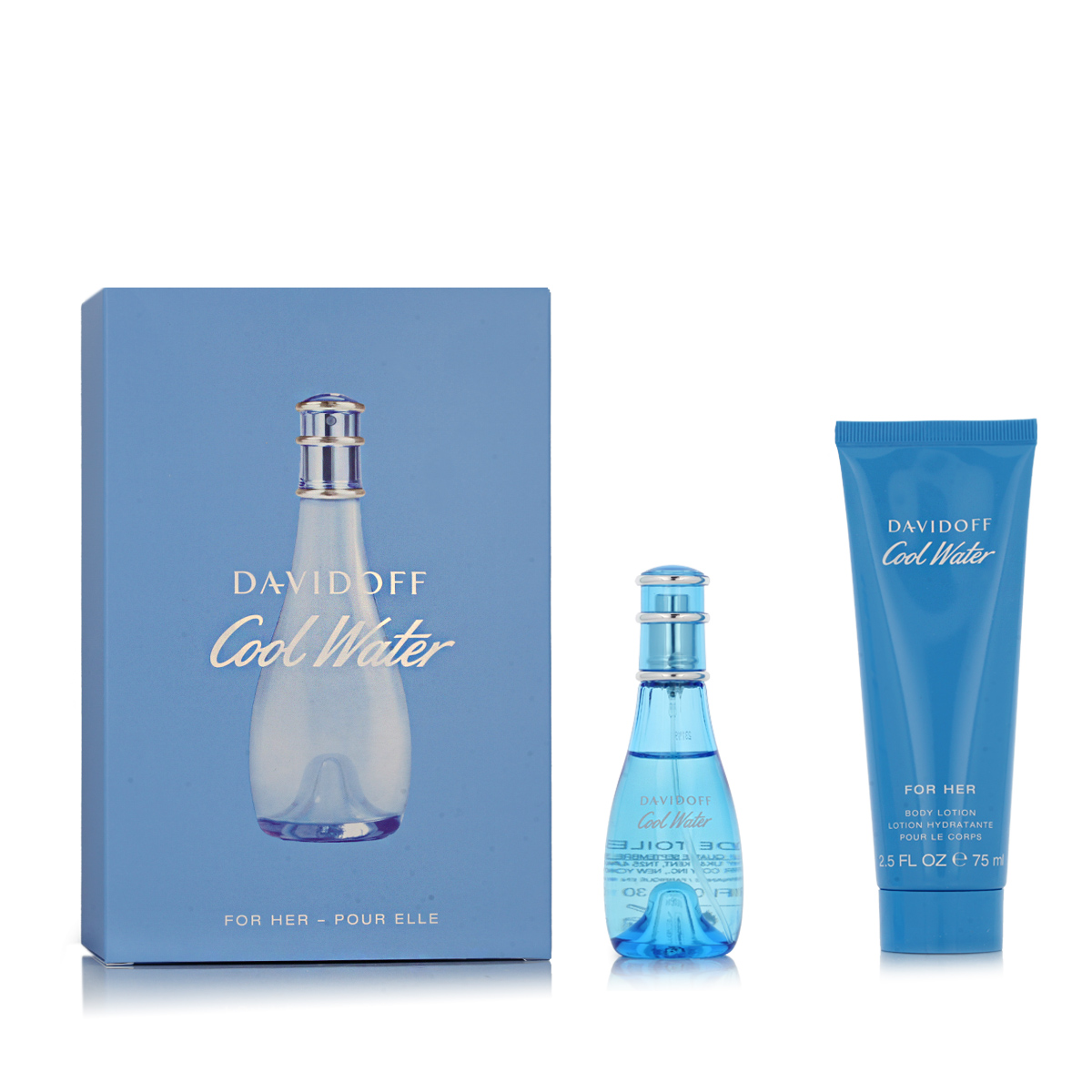 Davidoff Cool Water Eau de Toilette 30ml Smarža Sievietēm thumbnail 1