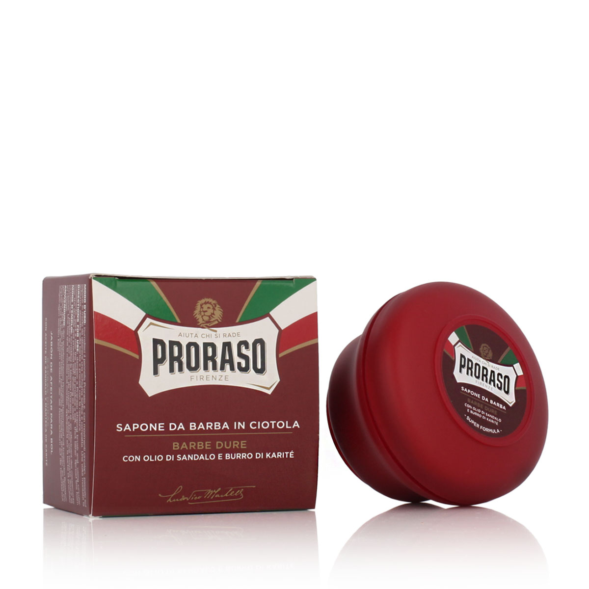 Red Shaving Soap In A Jar