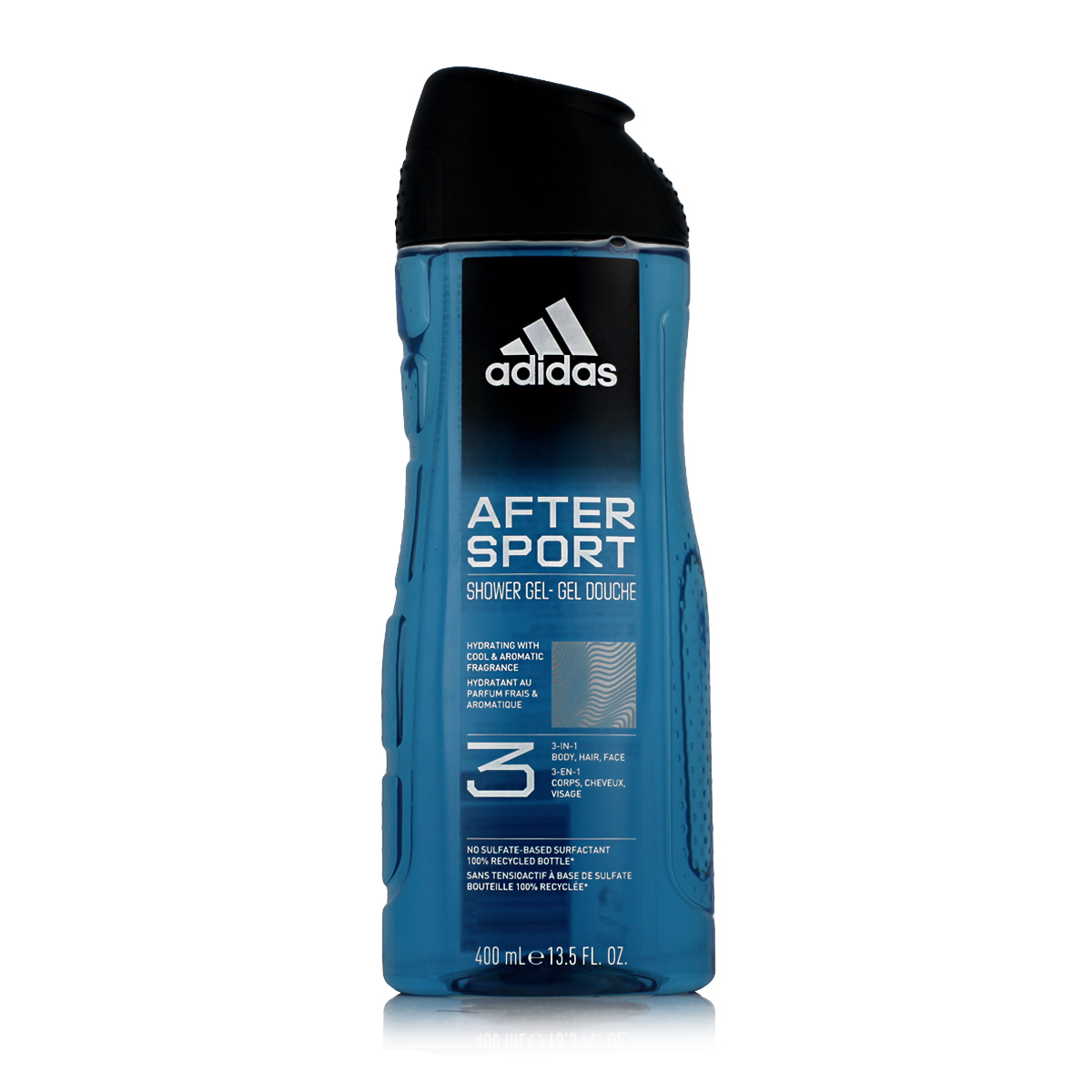Adidas After Sport Shower Gel 3-In-1 400ml Dušigeel thumbnail 1