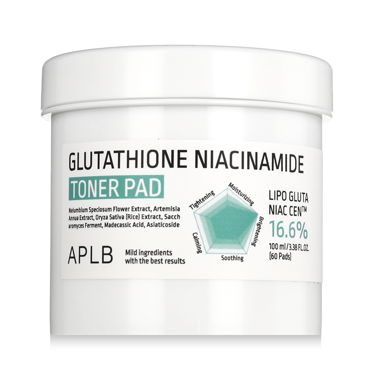 Glutathione Niacinamide Toner Pad