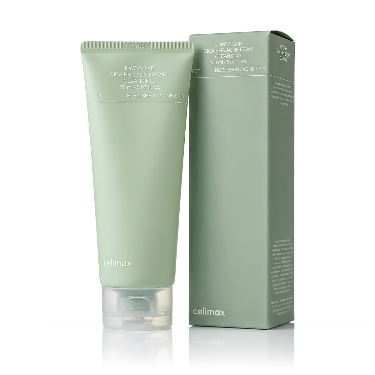 Ji Woo Gae Cica BHA Acne Foam Cleansing