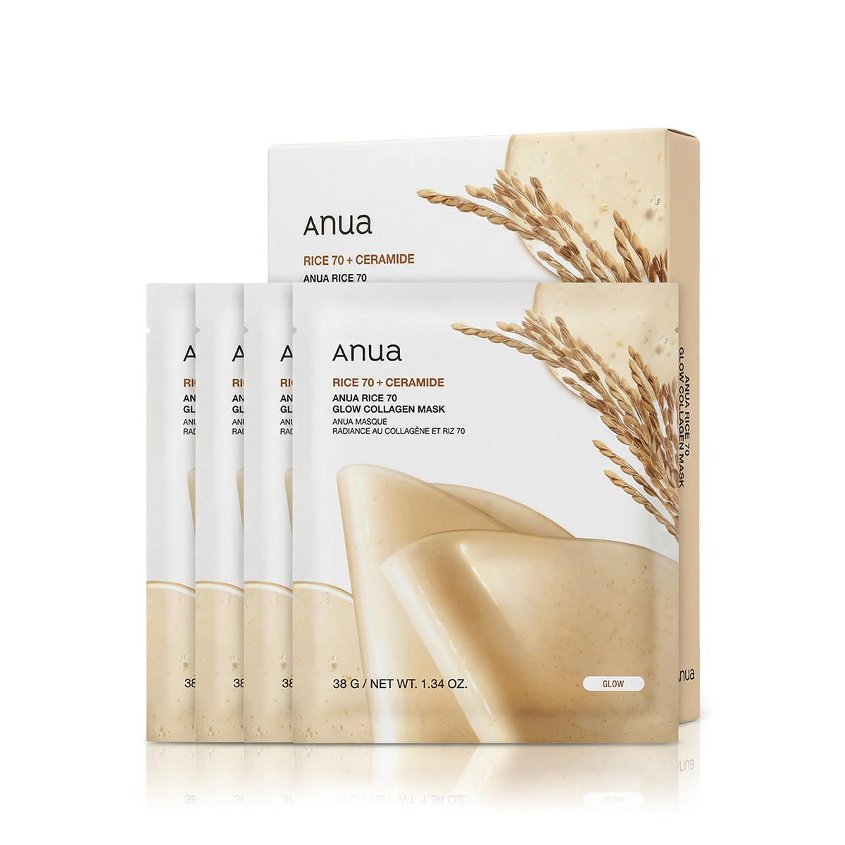 Rice + Ceramide 70 Glow Collagen Mask