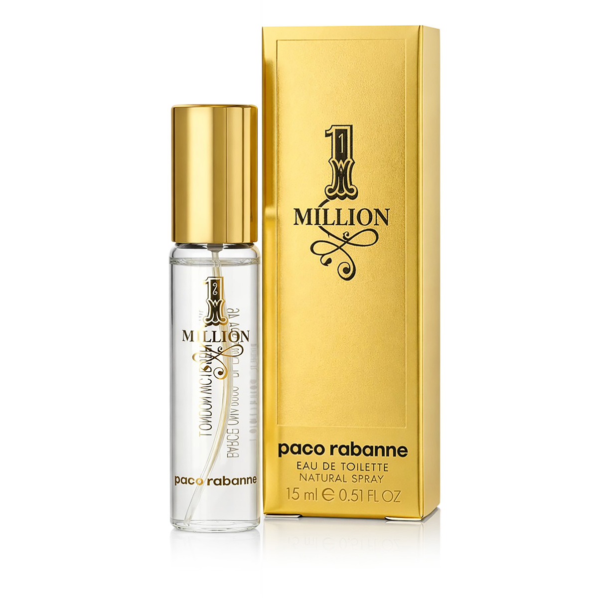 Rabanne 1 Million Eau De Toilette 15ml Smarža Vīriešiem thumbnail 1