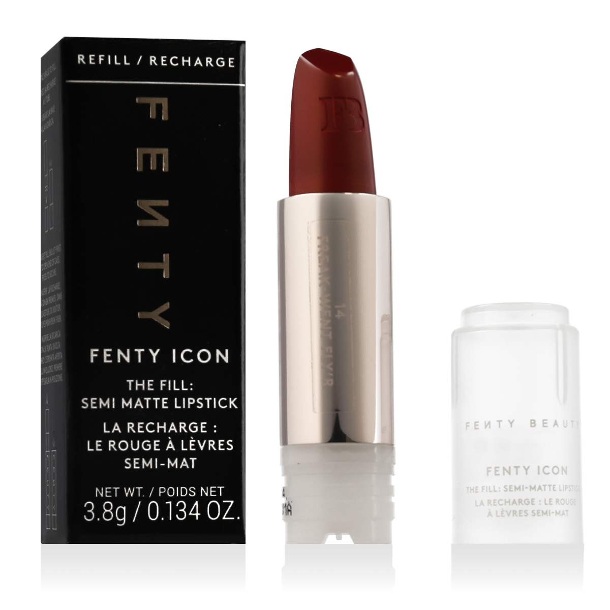 Fenty Beauty Fenty Icon The Fill: Semi Matte Lipstick (14 Freak-Went Fly'r) 3,8 g