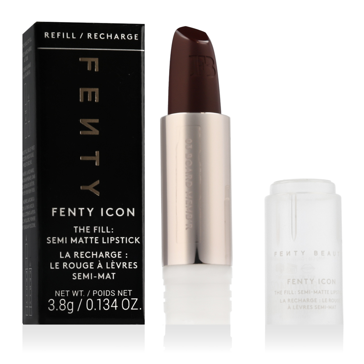 Fenty Beauty Fenty Icon The Fill: Semi Matte Lipstick (03 Board Memb'r) 3,8 g