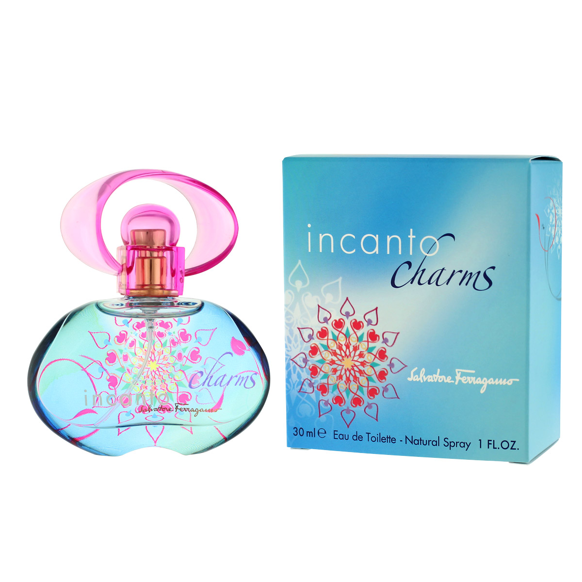 Ferragamo Incanto Charms Eau De Toilette 30ml Smarža Sievietēm thumbnail 1