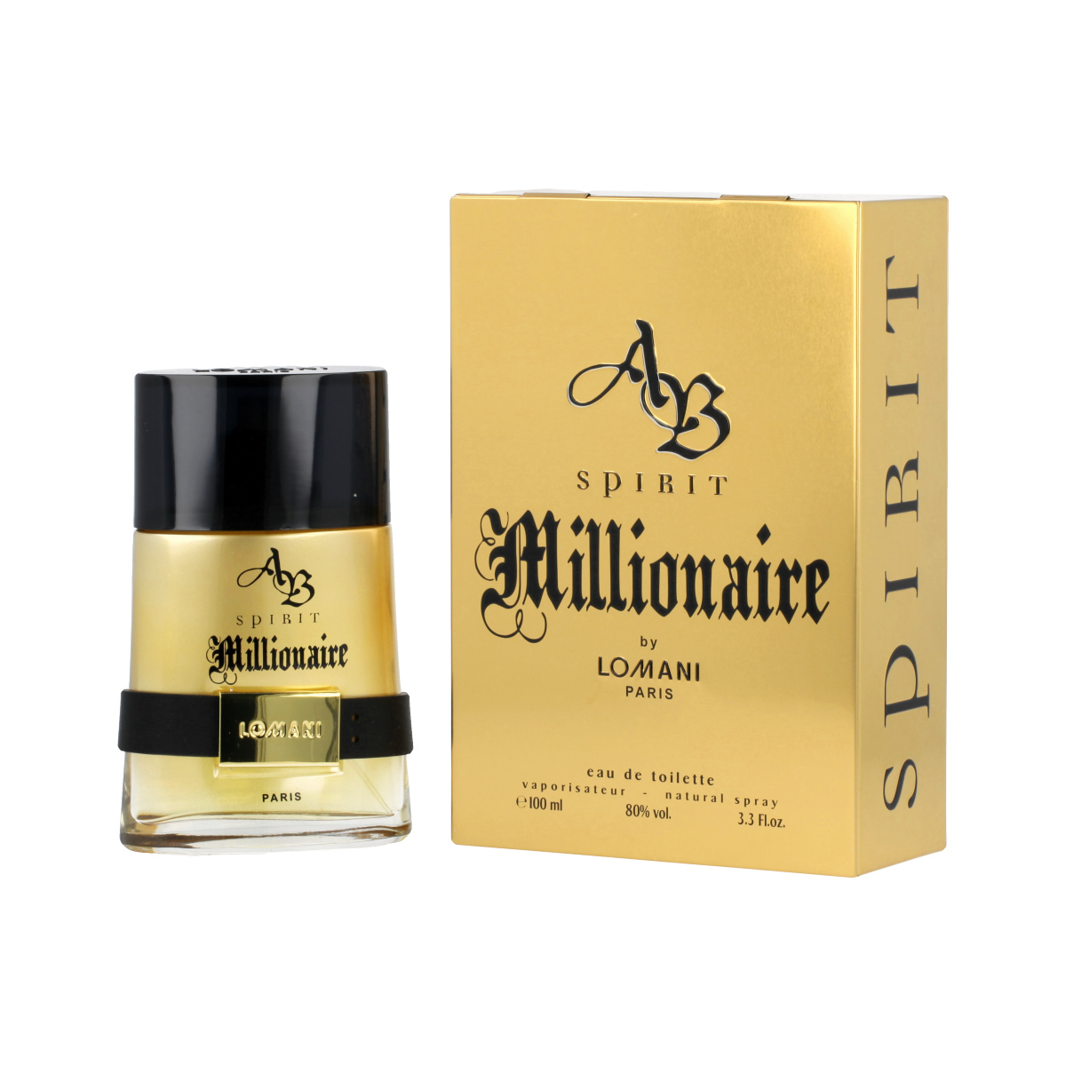 Lomani AB Spirit Millionaire Eau De Toilette 100ml Parfüümid Meestele thumbnail 1